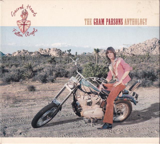 Album cover art for Sacred Hearts & Fallen Angels: The Gram Parsons Anthology