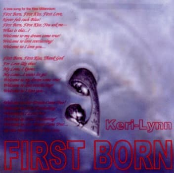 Album cover art for First Born