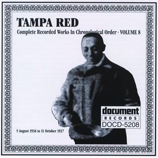 Album cover art for Tampa Red, Vol. 8 (1936-1937)
