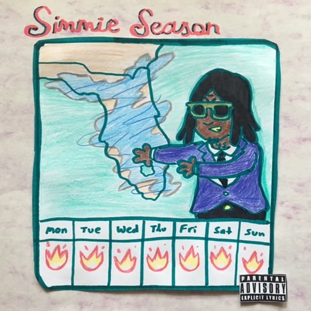 Album cover art for Simmie Season