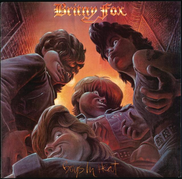 Album cover art for Boys In Heat
