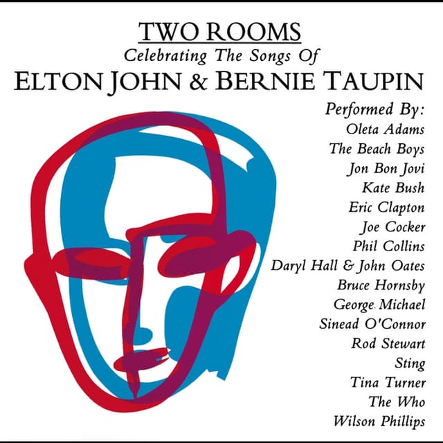 Album cover art for Two Rooms: Celebrating the Songs of Elton John & Bernie Taupin