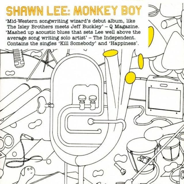Album cover art for Monkey Boy