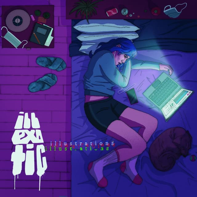 Album cover art for illustrations