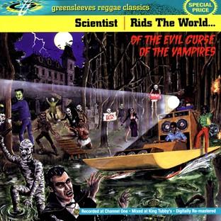 Album cover art for Scientist Rids The World Of The Curse Of The Evil Vampires