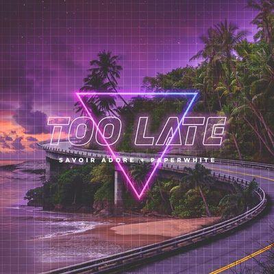 Album cover art for Too Late