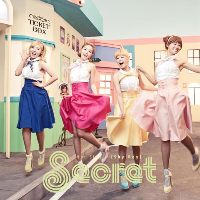 Album cover art for Shy Boy