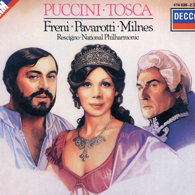 Album cover art for Puccini: Tosca