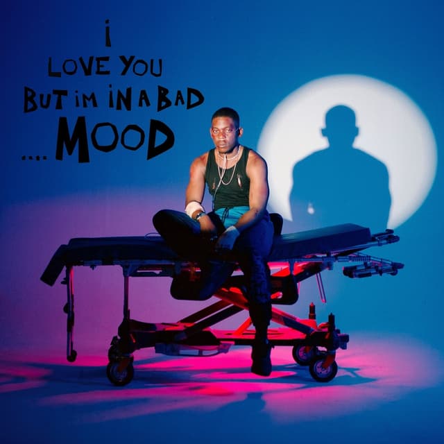 Album cover art for I Love You but I'm in a Bad... Mood