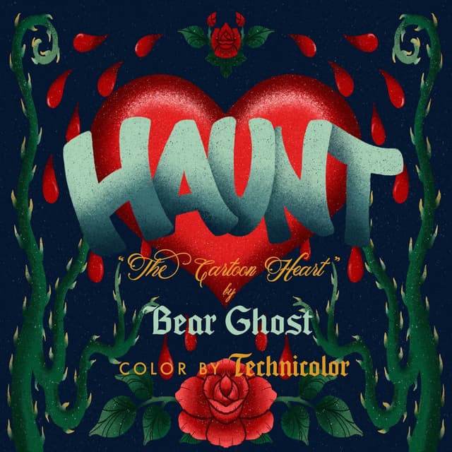 Album cover art for Haunt, The Cartoon Heart