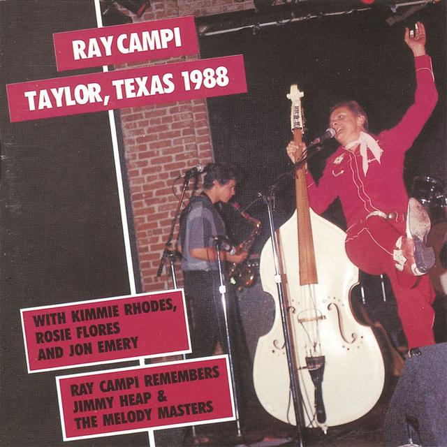 Album cover art for Taylor, Texas 1988