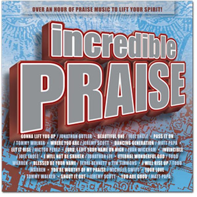 Album cover art for Incredible Praise