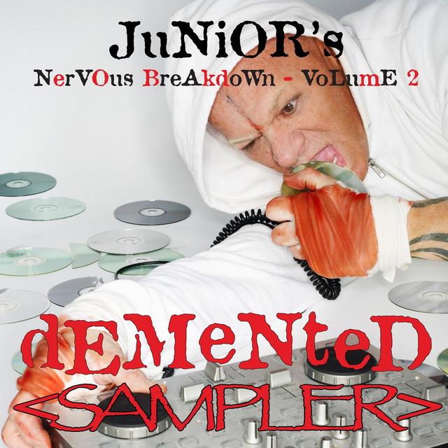 Album cover art for Demented - Junior's Nervous Breakdown 2 Sampler