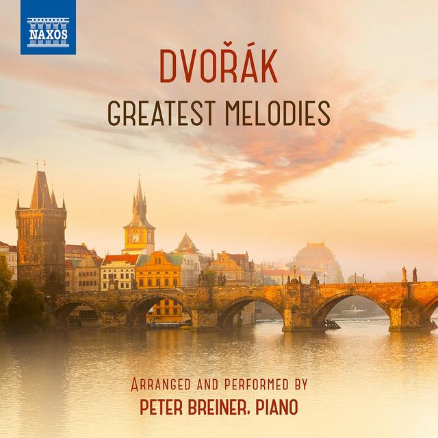 Album cover art for Dvořák: Greatest Melodies (Arr. P. Breiner for Piano)