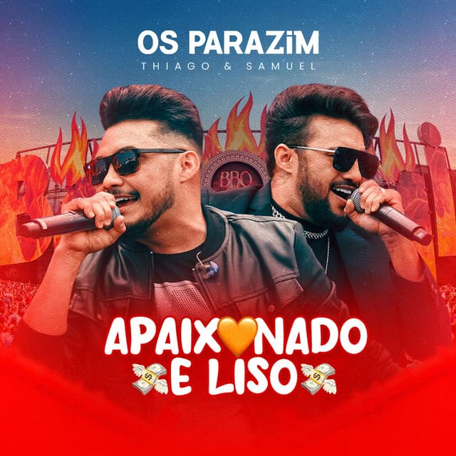 Album cover art for Apaixonado e Liso