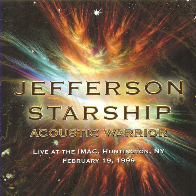 Album cover art for Acoustic Warrior Live At The Imac, Huntington, NY Febuary 19, 1999