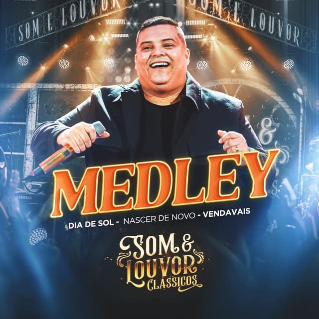 Album cover art for Medley: Dia de Sol / Nascer de Novo / Vendavais
