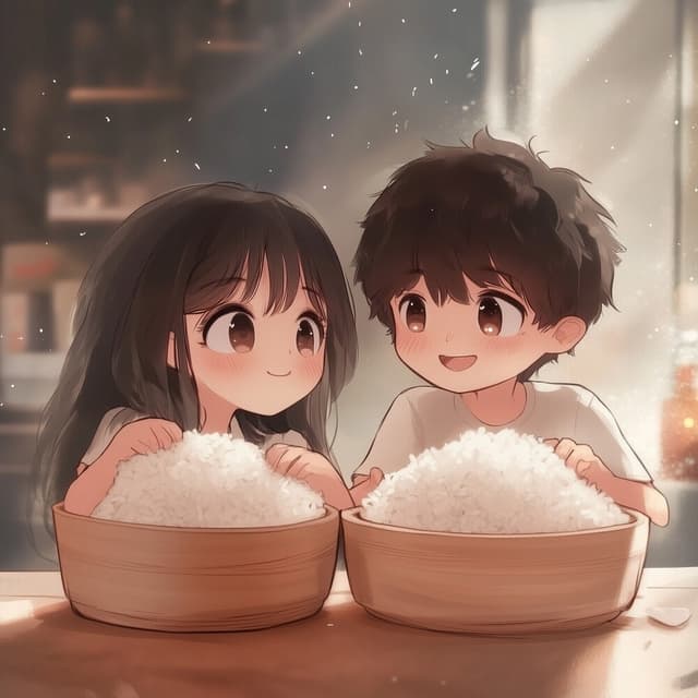 Album cover art for 밥 한 번 먹자