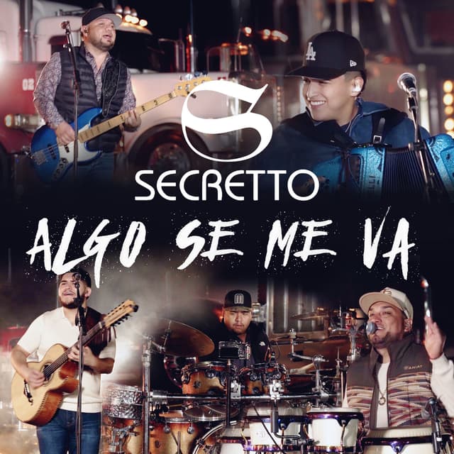 Album cover art for Algo Se Me Va