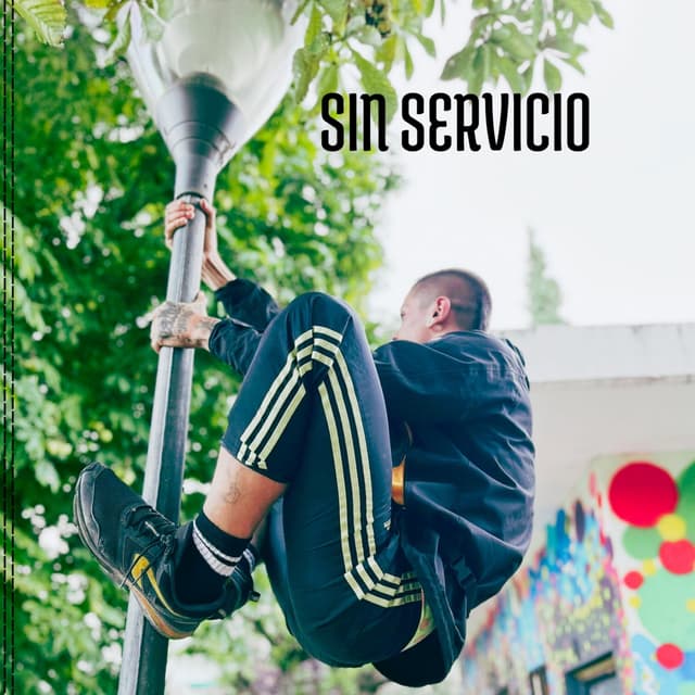 Album cover art for Sin Servicio