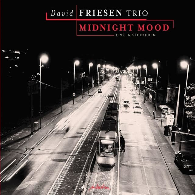 Album cover art for Midnight Mood - Live in Stockholm