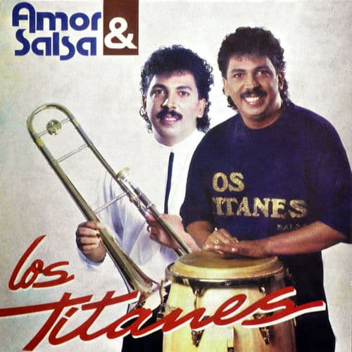 Album cover art for Amor y Salsa