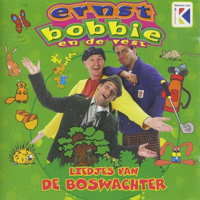 Album cover art for Liedjes van de boswachter