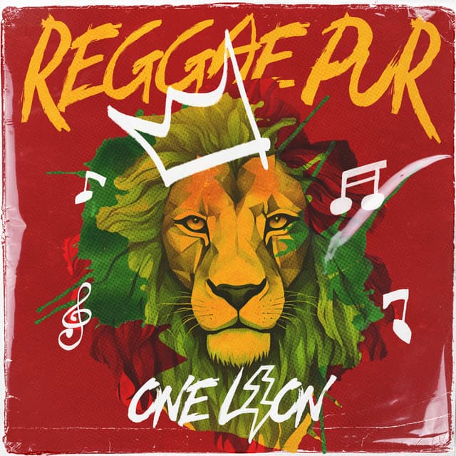Album cover art for Reggae Pur