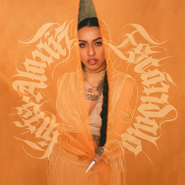 Album cover art for Escándalo