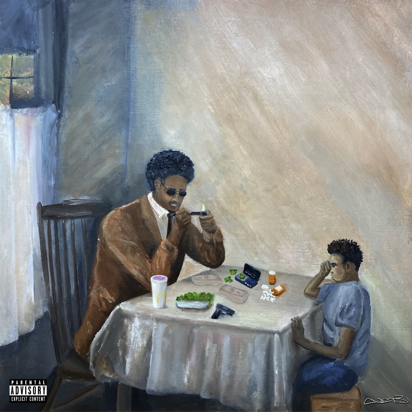 Lyric cover art