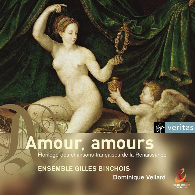 Album cover art for Amour, Amours: French Renaissance Chansons