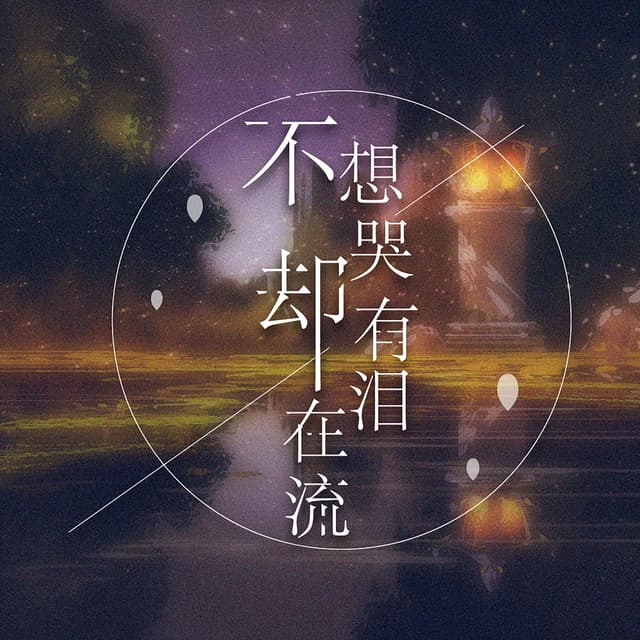 Album cover art for 不想哭却有泪在流