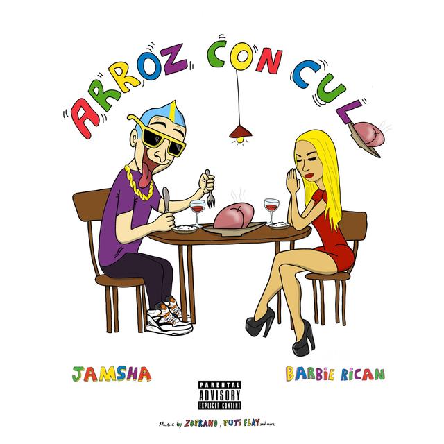 Album cover art for Arroz con culo