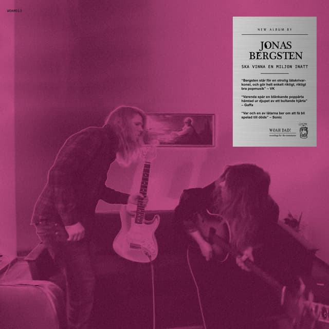 Album cover art for Ska vinnaen miljon inatt