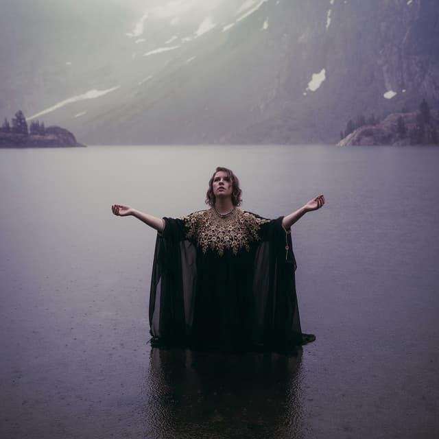 Album cover art for Diving Into the Arms of the Divine