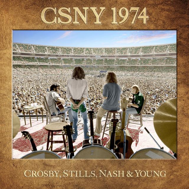 Album cover art for CSNY 1974