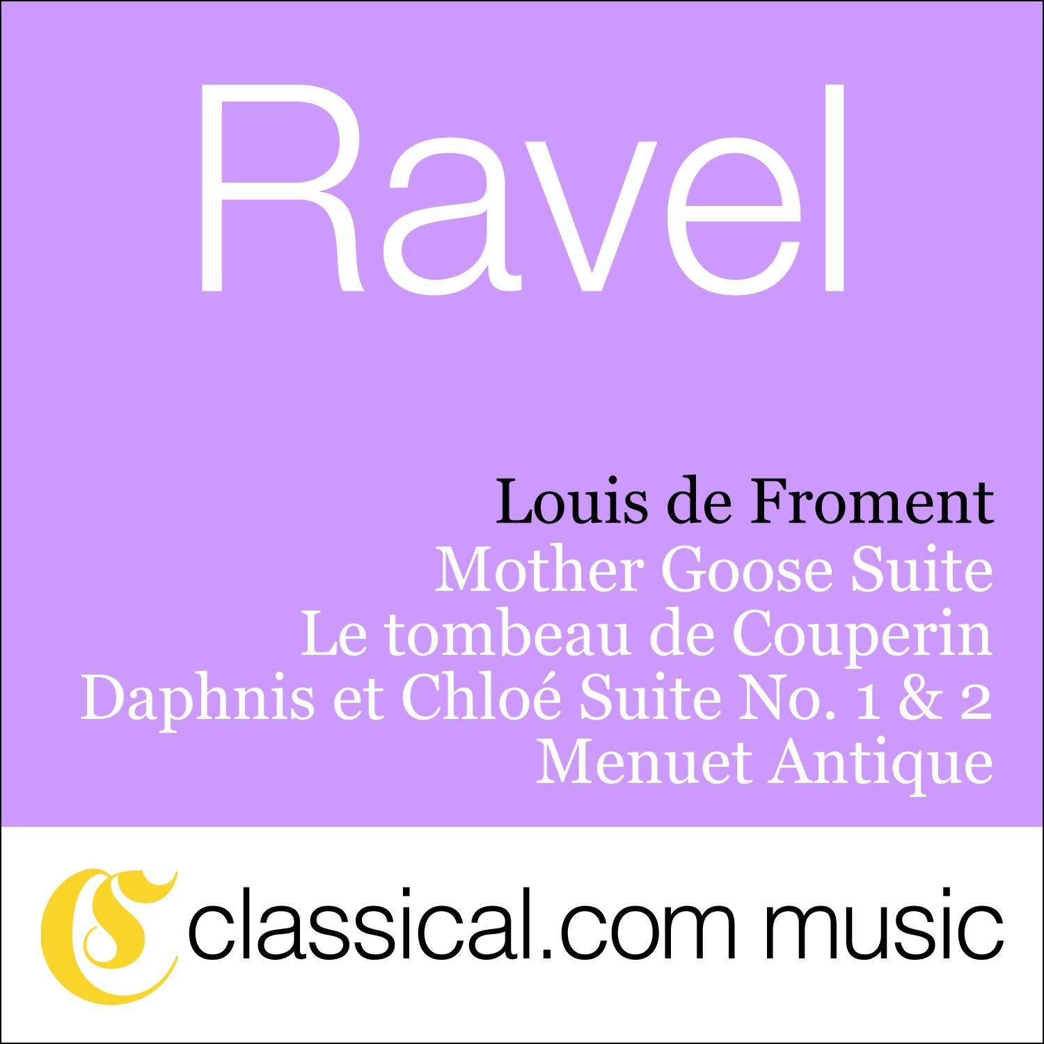 Maurice Ravel, Daphnis Et Chloé Suite No. 1