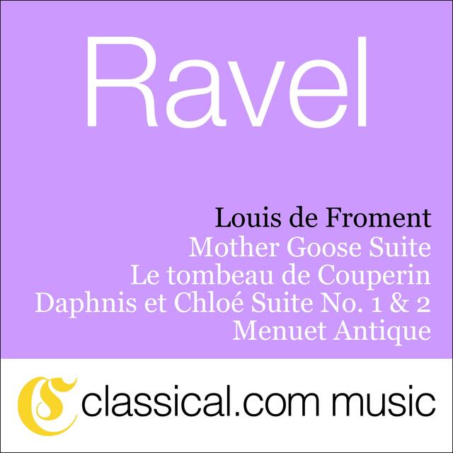 Album cover art for Maurice Ravel, Daphnis Et Chloé Suite No. 1
