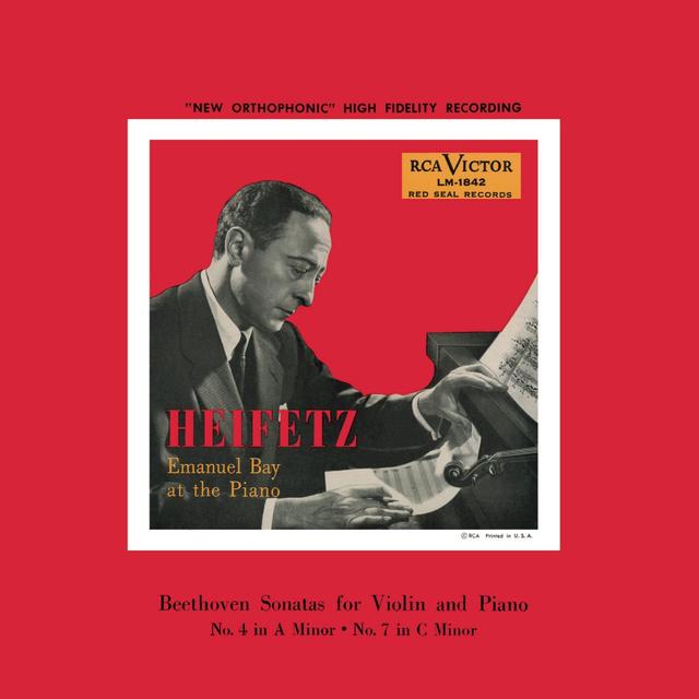 Album cover art for Beethoven : Sonata No. 4 In A Minor, Op. 23, Sonata No. 7, Op. 30, No. 2 In C Minor