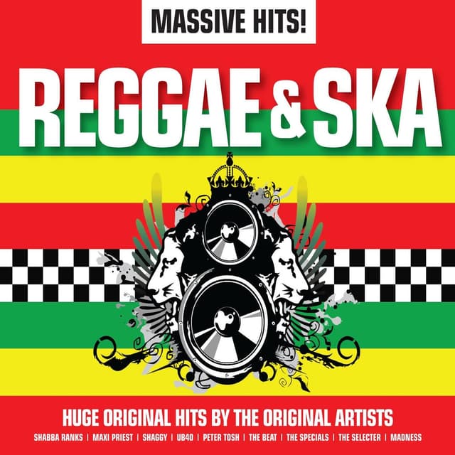 Album cover art for Massive Hits! - Reggae & Ska