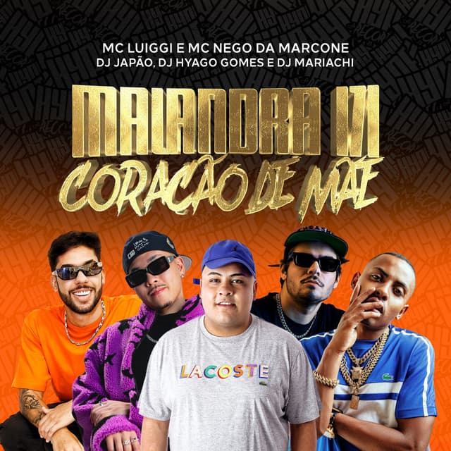 Album cover art for Malandra 171 / Coração de Mãe