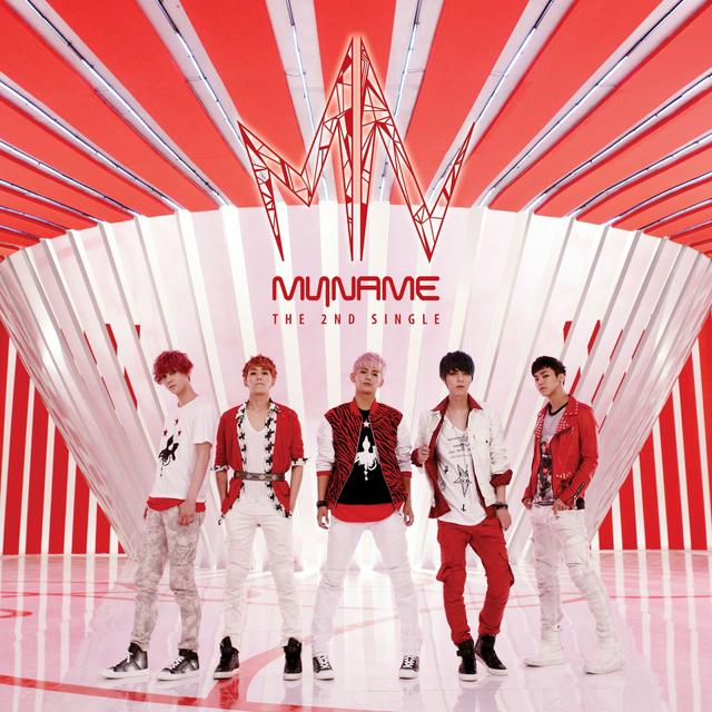 Album cover art for MYNAME 2nd Single