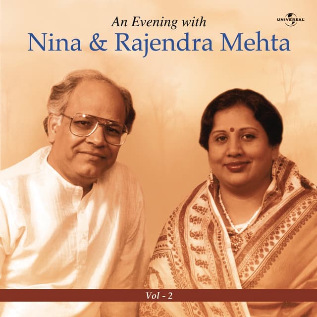 Album cover art for An Evening With Nina & Rajendra Mehta Vol. 2