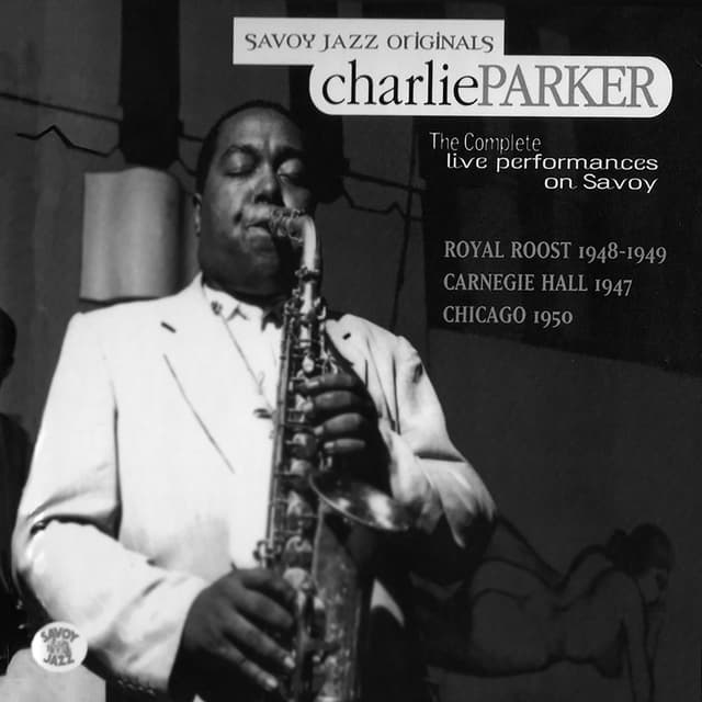 Album cover art for The Complete Live Performances On Savoy