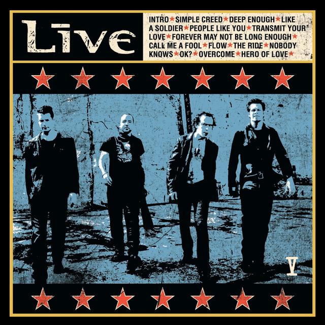 Album cover art for V