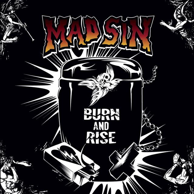 Album cover art for Burn and Rise
