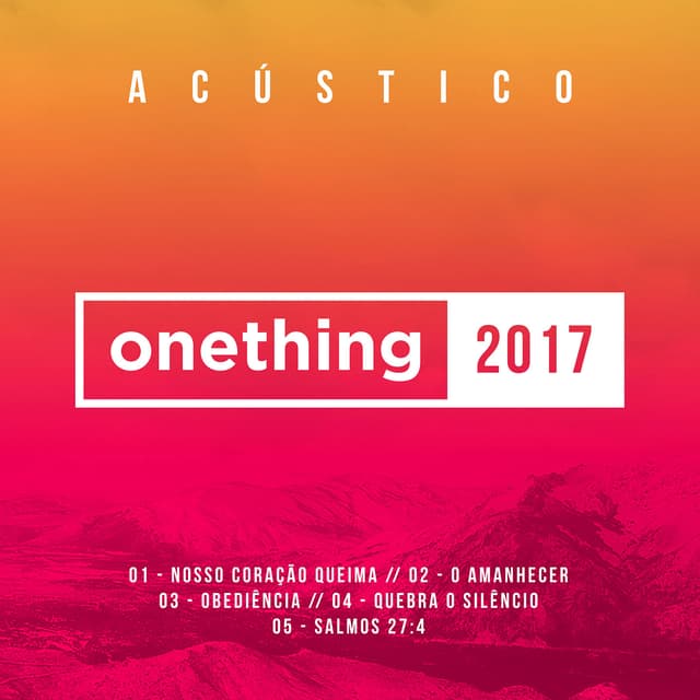 Album cover art for Onething