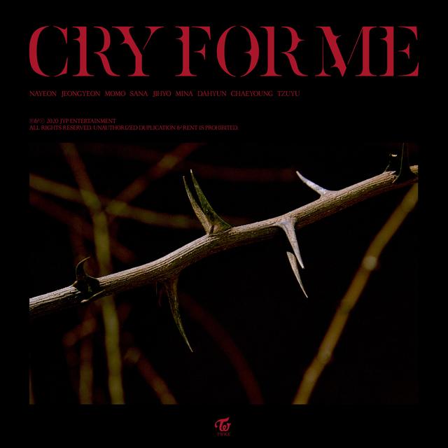 Album cover art for CRY FOR ME