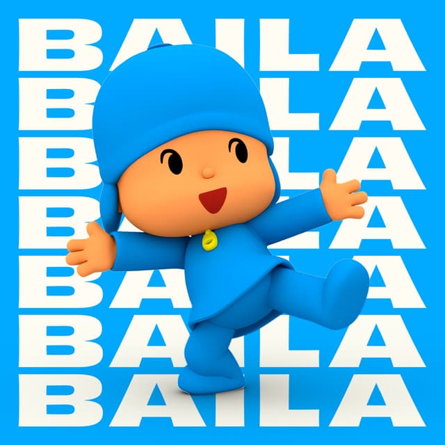 Album cover art for ¡Baila y canta con Pocoyó!