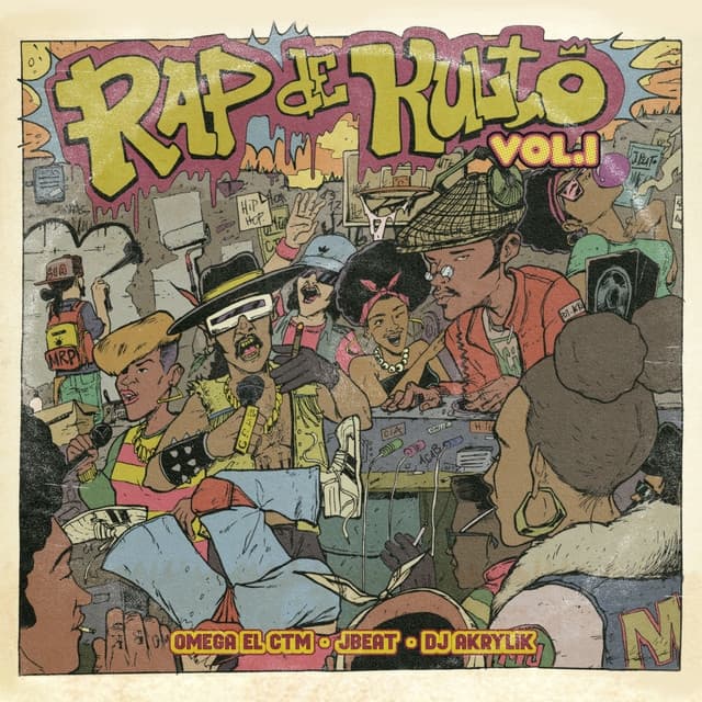 Album cover art for Rap de Kulto Vol. 1